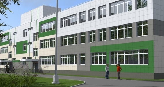 Учебный корпус на 725 мест на территории существующего школьного отделения №4 ГБОУ «Школа №1391»